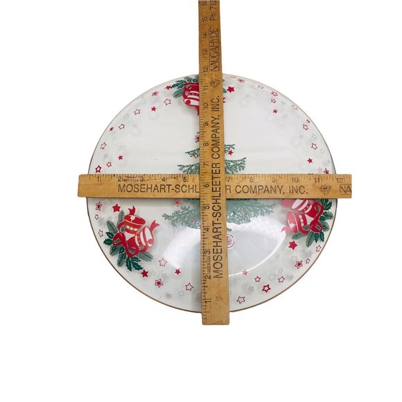 Crystal Clear Christmas Tree Handcrafted Crystal Serving Platter NWT - Picture 4 of 6